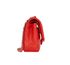 Medium Double Flap, &pound;5,500, Handbags, Red, Lambskin Leather, Side view